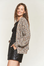 Load image into Gallery viewer, Multi-Color Loos Fit Sweater Cardigan
