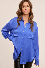 Load image into Gallery viewer, Royal Blue Button Down Shirt
