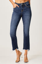 Load image into Gallery viewer, Risen Dark Wash High-Rise Slim Straight Jeans - Size 3 &amp; 15
